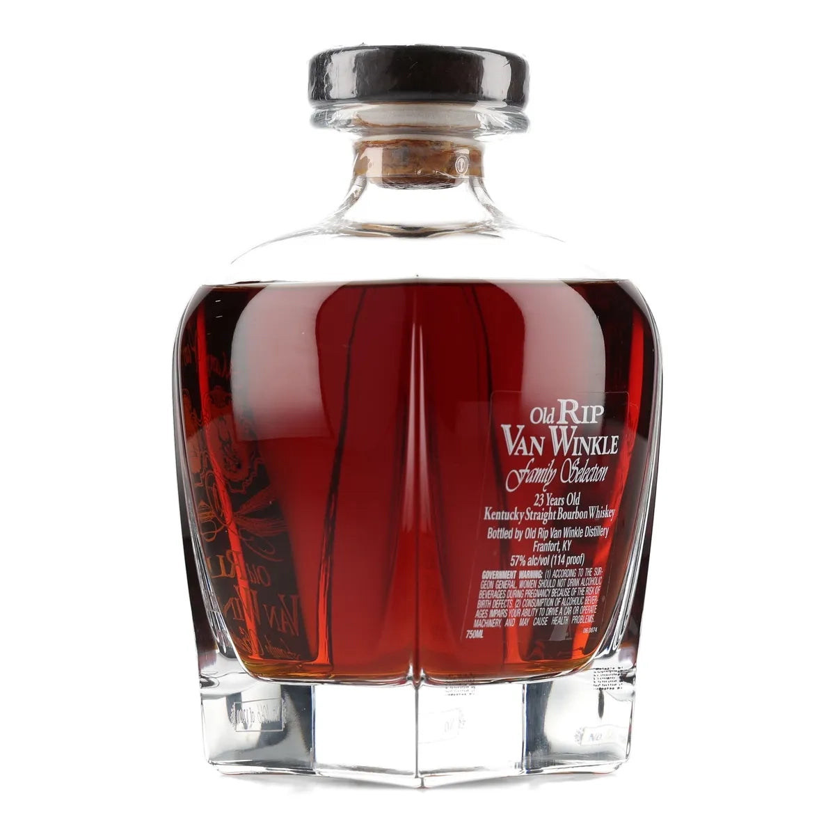 Old Rip Van Winkle 23 Year Bourbon Decanter