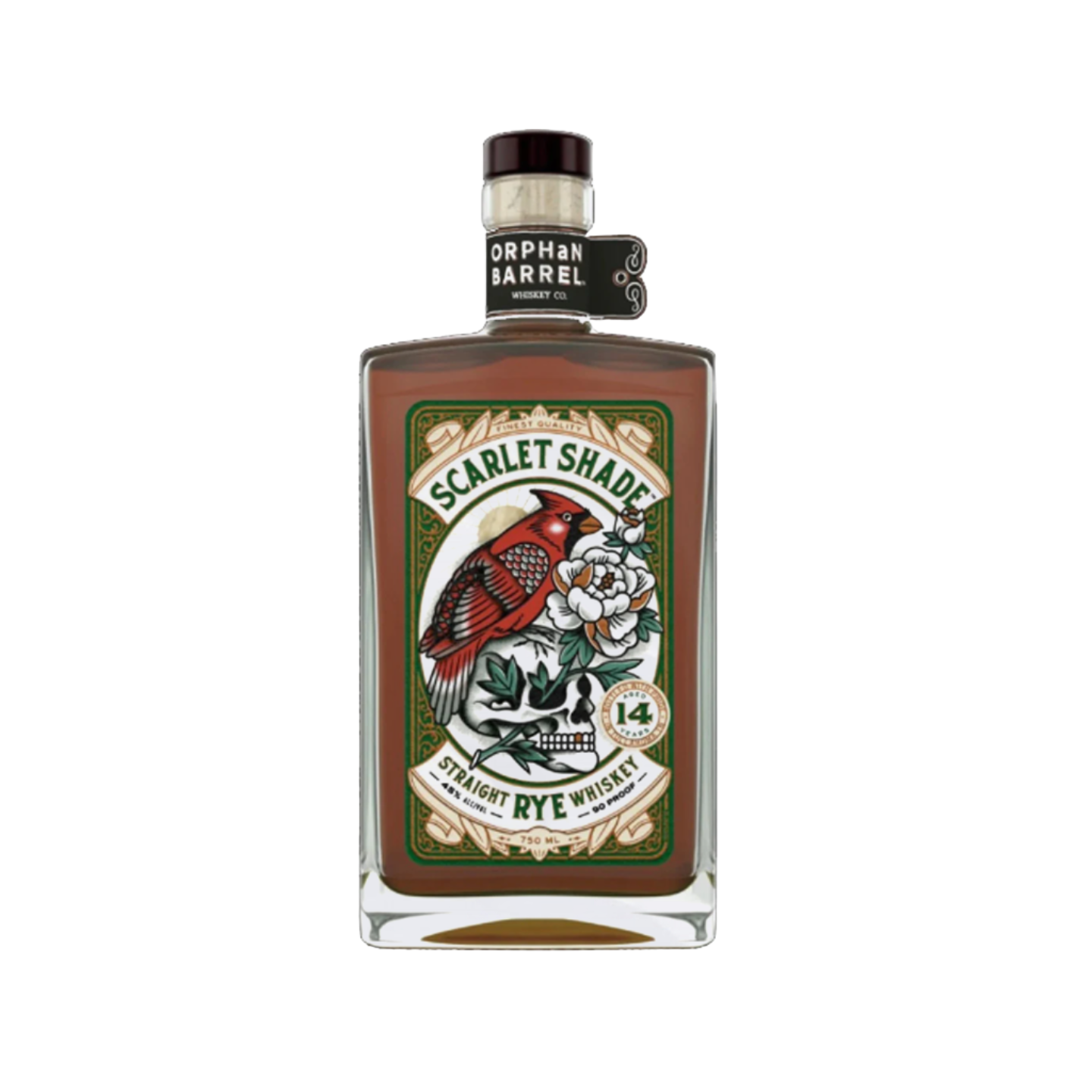 Orphan Barrel Scarlet Shade 14 Year Old Rye Whiskey LostNLiquor