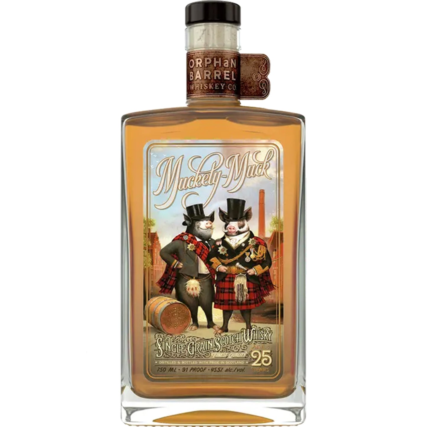 Orphan Barrel Muckety-Muck 25 Year Single Grain Scotch Whisky_LostNLiquor.com