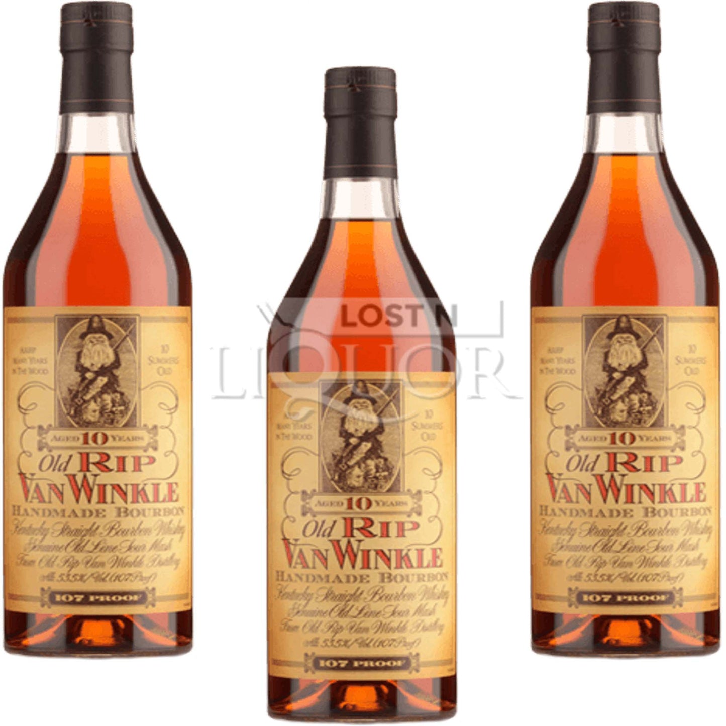 Pappy Old Rip Van Winkle 10 Year Old Bourbon_LostNLiquor.com