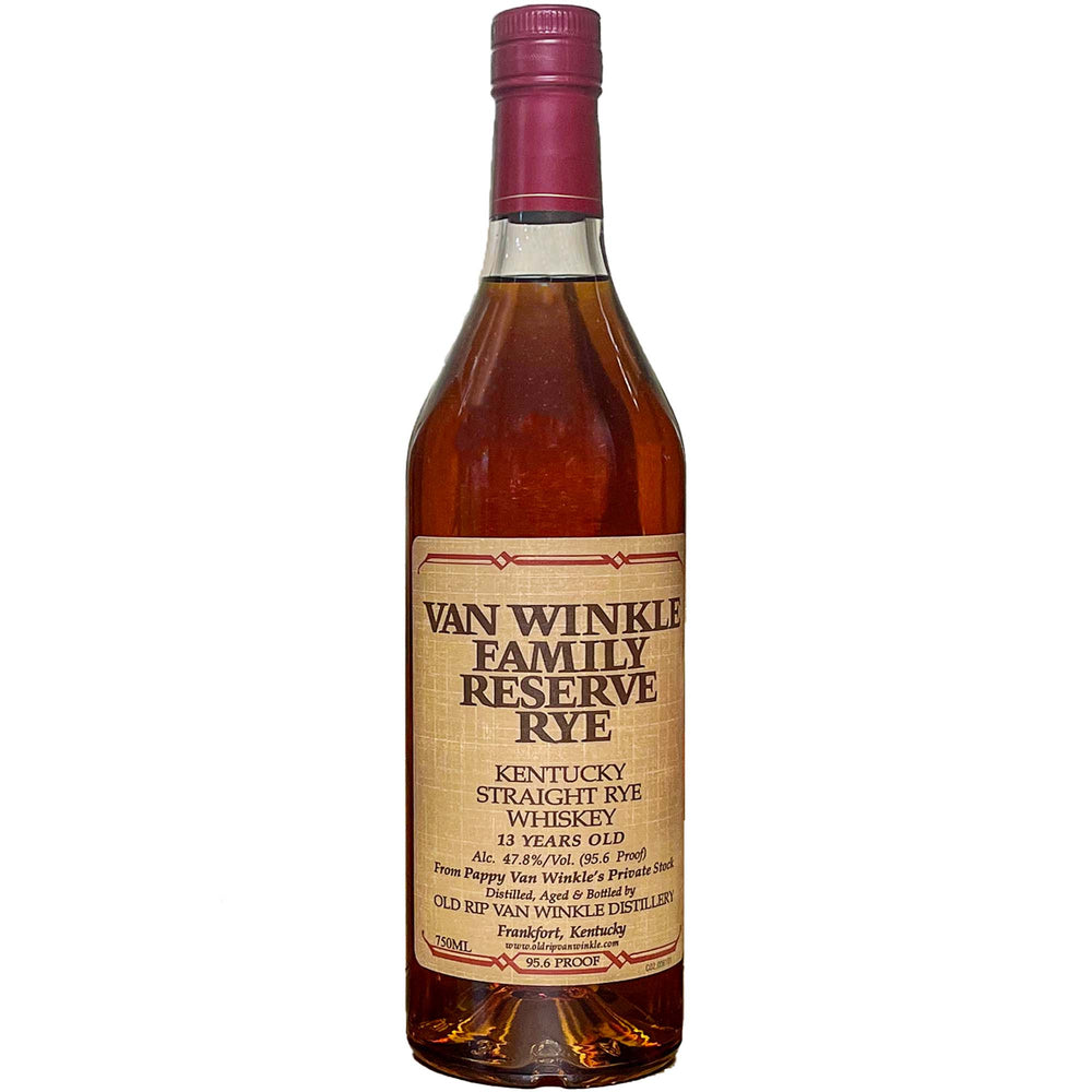 Pappy Old Van Winkle's 13 Year Old Family Reserve Straight Rye Whiskey_LostNLiquor.com