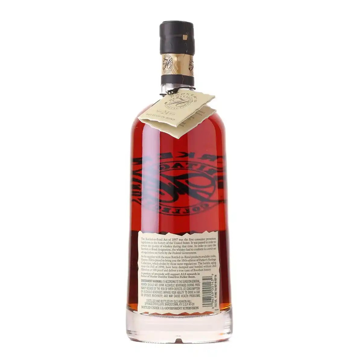 Parker's Heritage 24 Year 10th Edition Bottled In Bond Bourbon (2016)