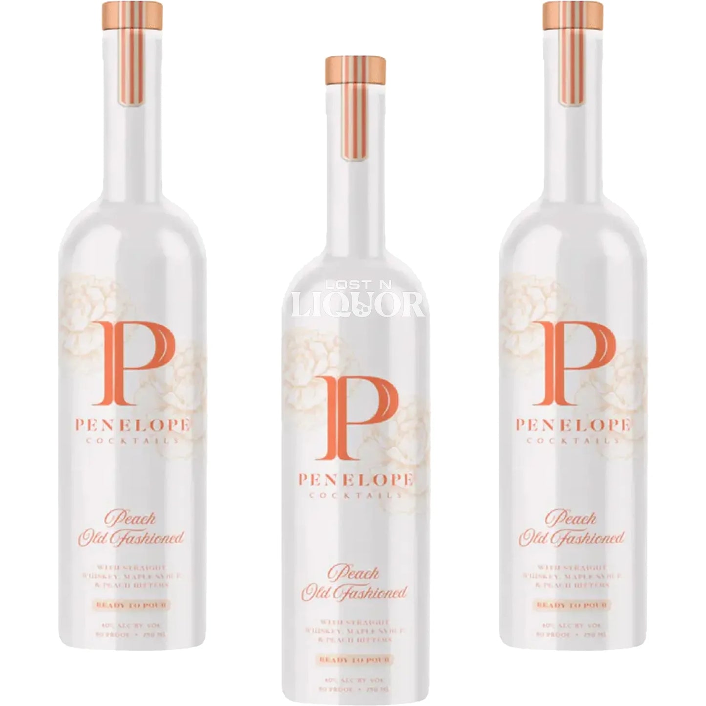Penelope Ready to Drink Peach Old Fashioned 3 Pack