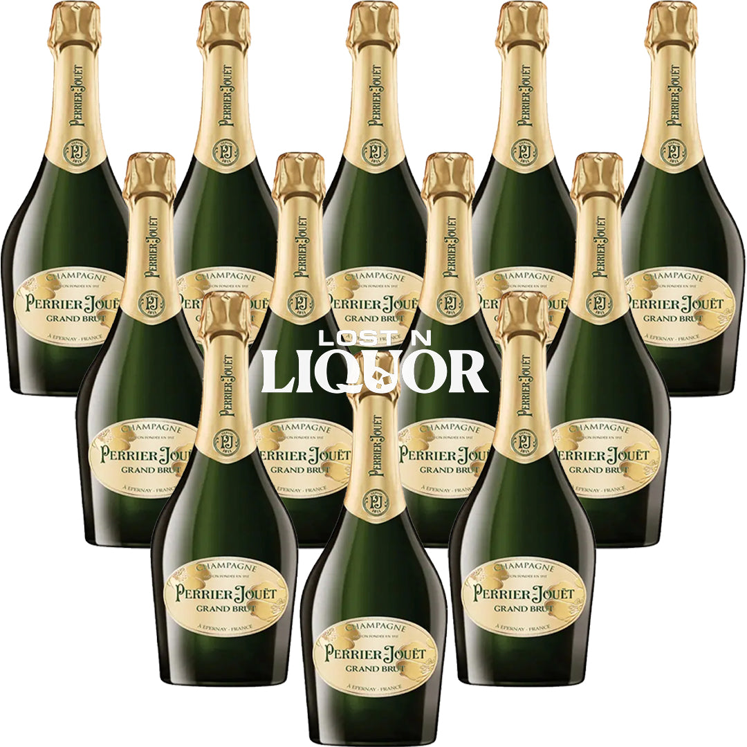 Perrier-Jouet Grand Brut Champagne – Lost N Liquor - Online Liquor
