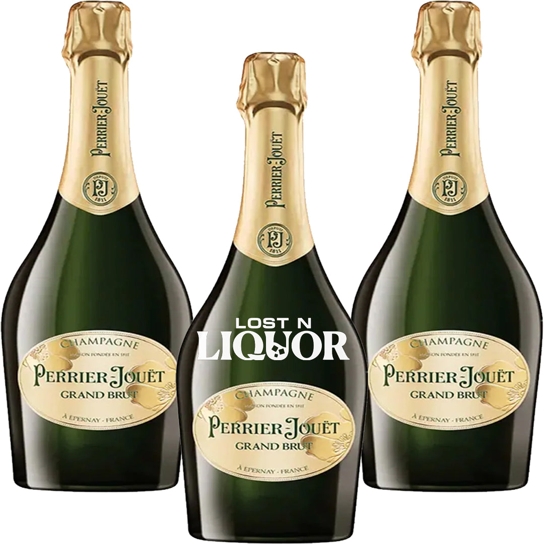 Perrier-Jouet Grand Brut Champagne – Lost N Liquor - Online Liquor
