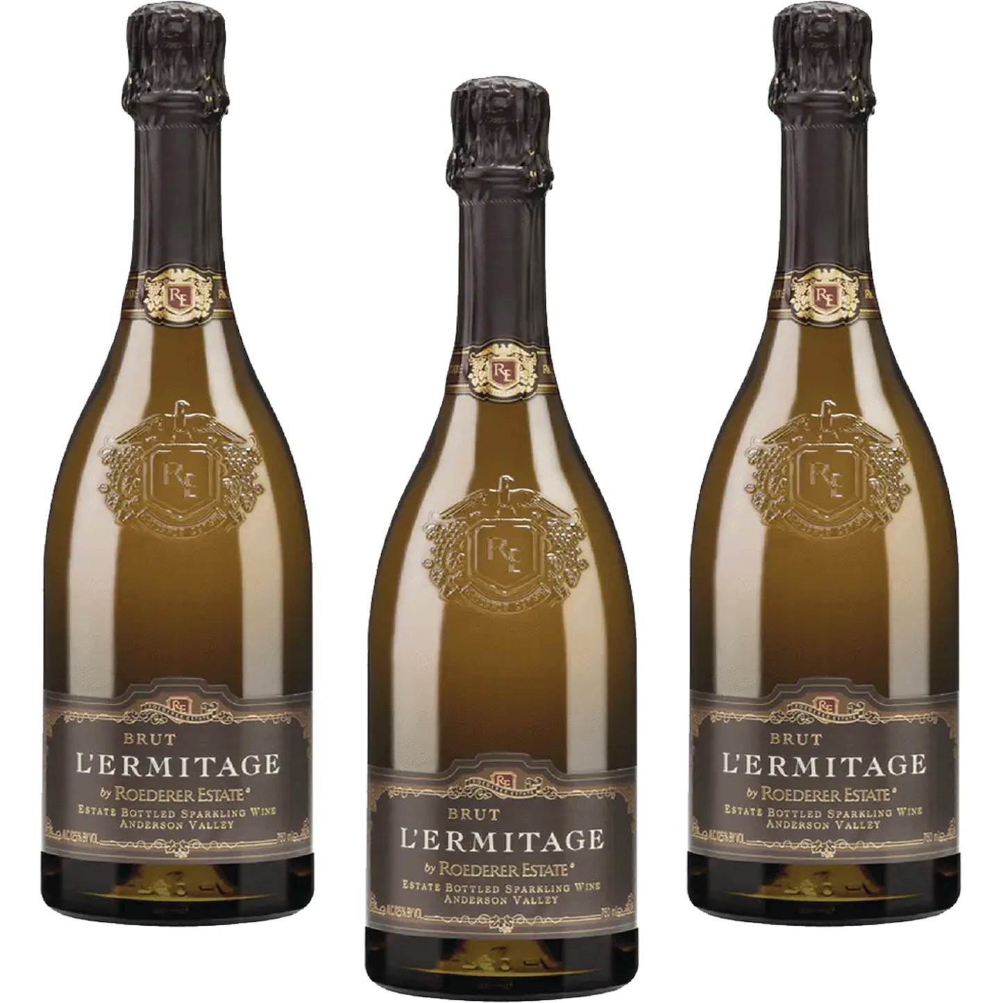 Roederer Estate Brut L'ermitage Anderson Valley 2017 Case of 3 Bottles