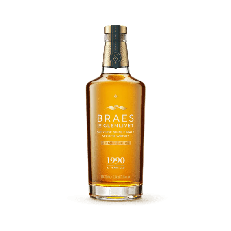 Braes Of Glenlivet 32 Year Old 1990 Vintage Single Malt Scotch Whisky