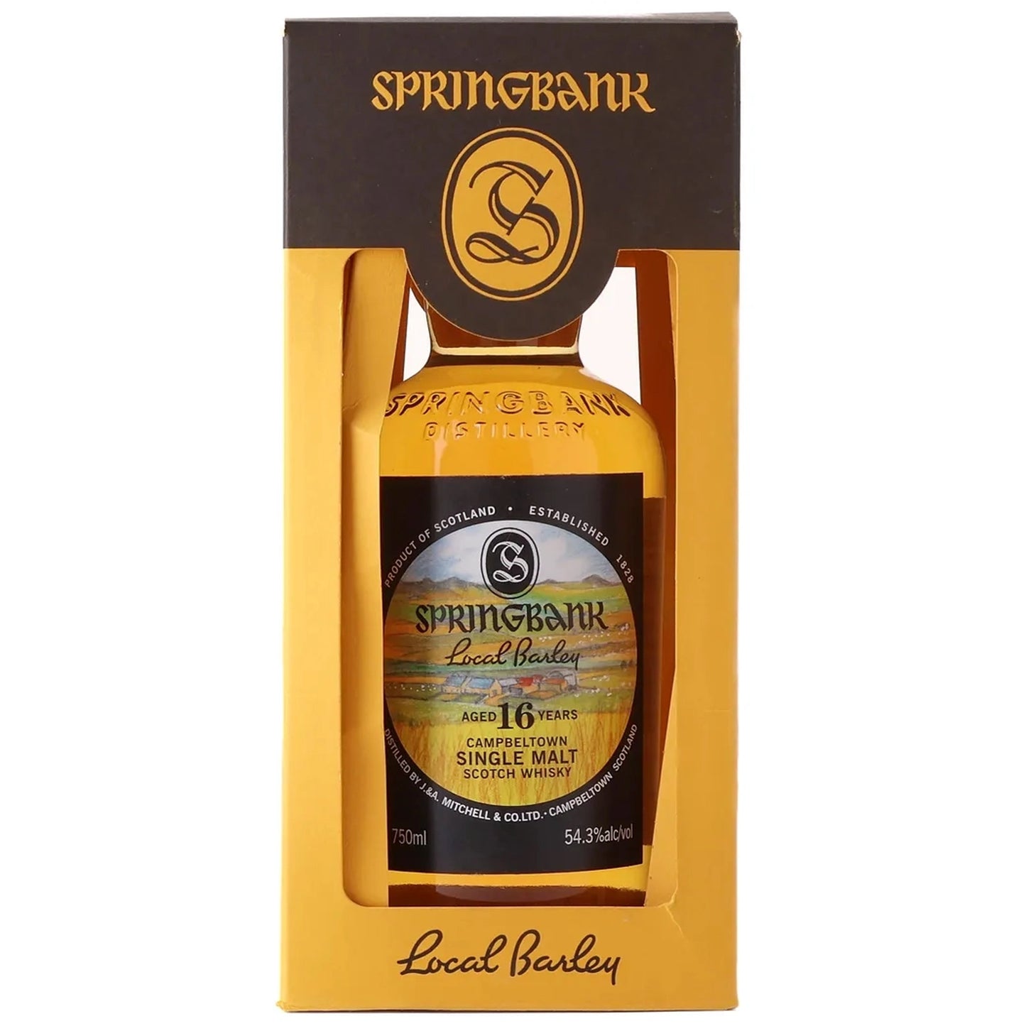 Springbank 16 Year Local Barley Single Malt Scotch