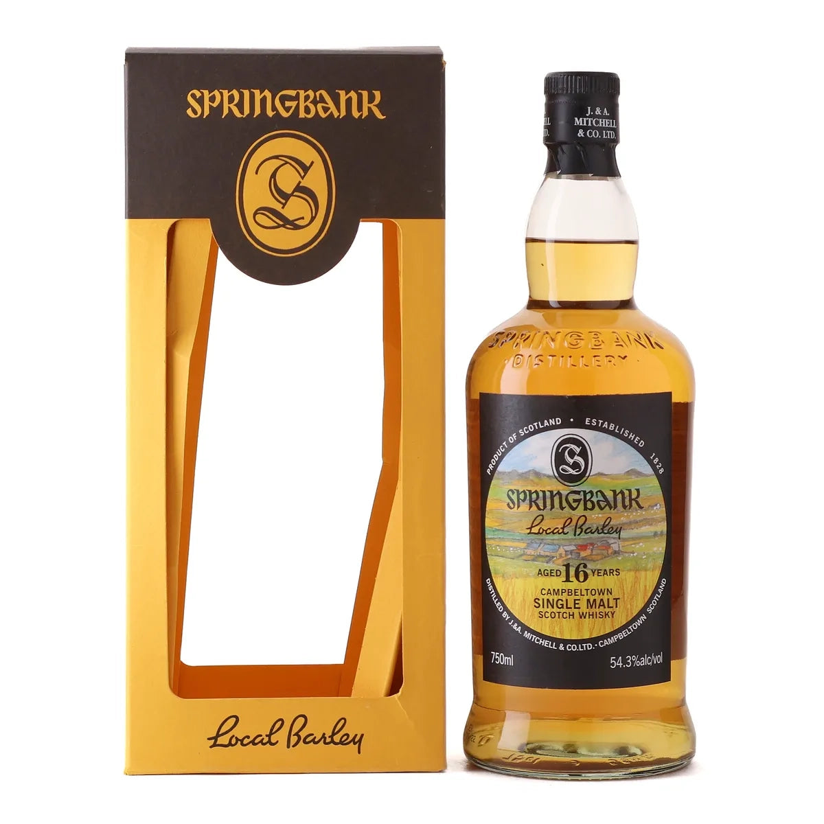 Springbank 16 Year Local Barley Single Malt Scotch