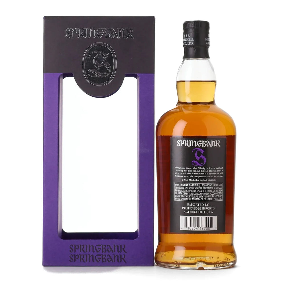 Springbank 18 Year Single Malt Scotch – Lost N Liquor - Online