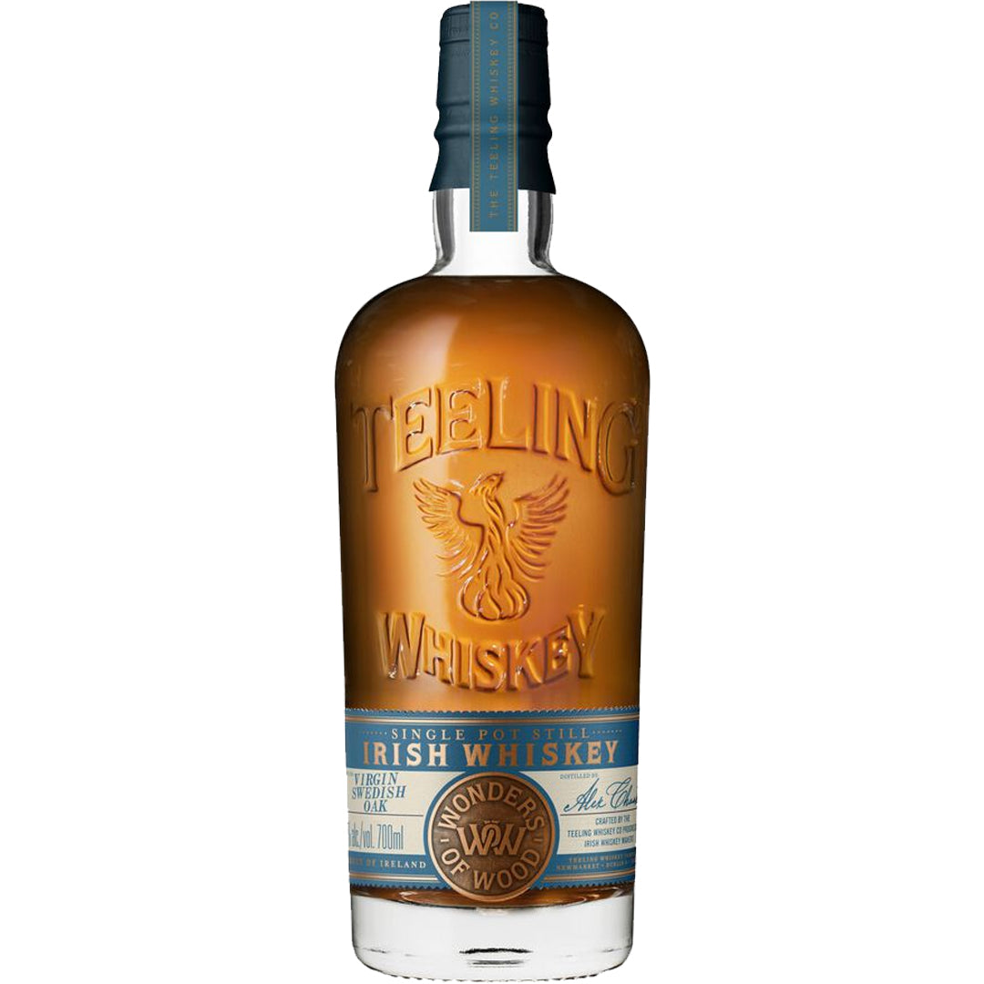 Teeling Wonders Of Wood Third Edition Virgin Swedish Oak Pot Still Irish Whiskey_LostNLiquor.com