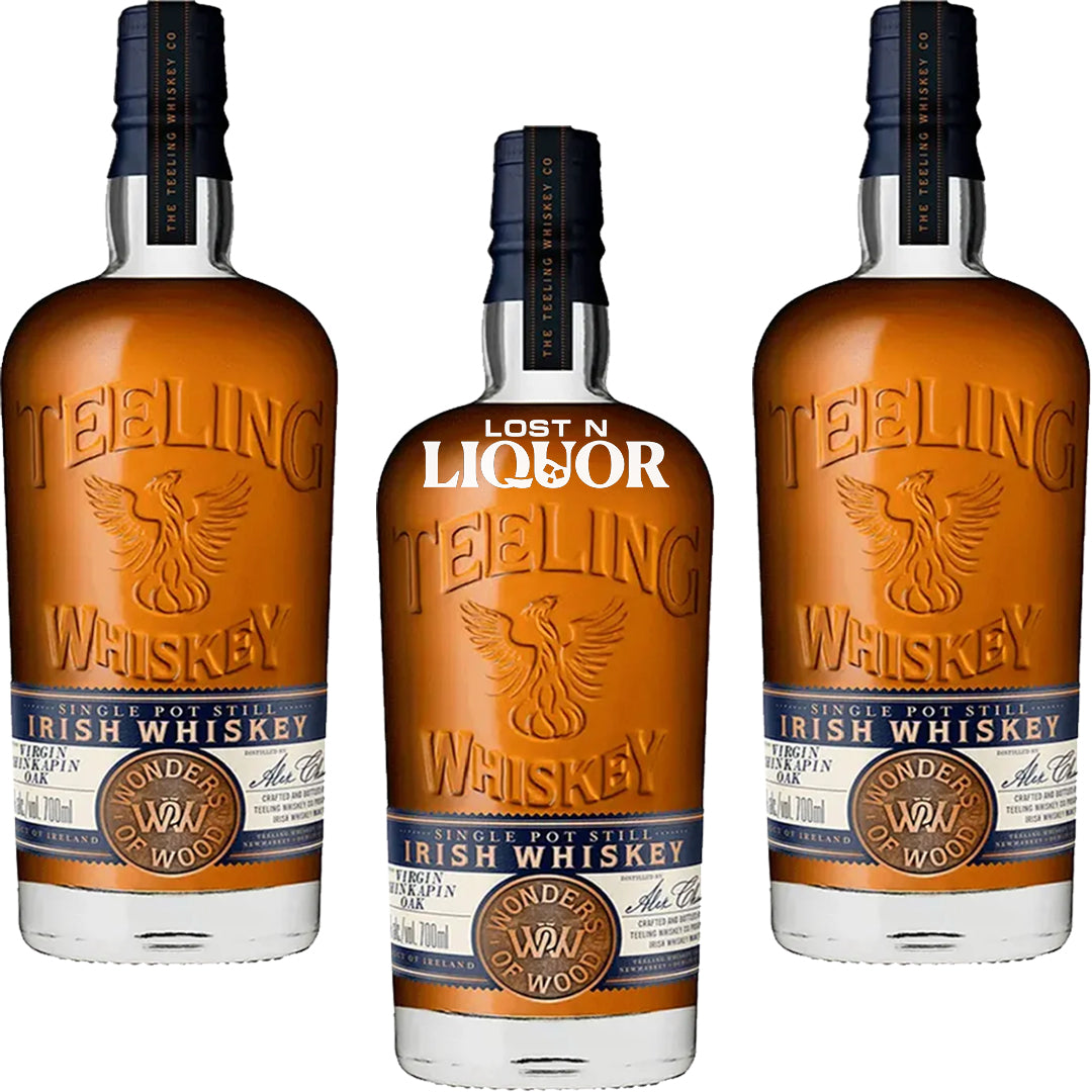 Teeling Wonders Of Wood Virgin Chinkapin Oak Pot Still Irish Whiskey_LostNLiquor.com