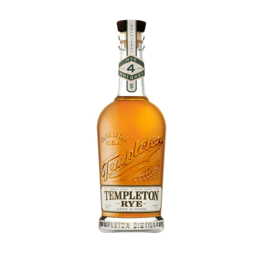 Templeton Rye Aged 4 Years Straight Rye Whiskey