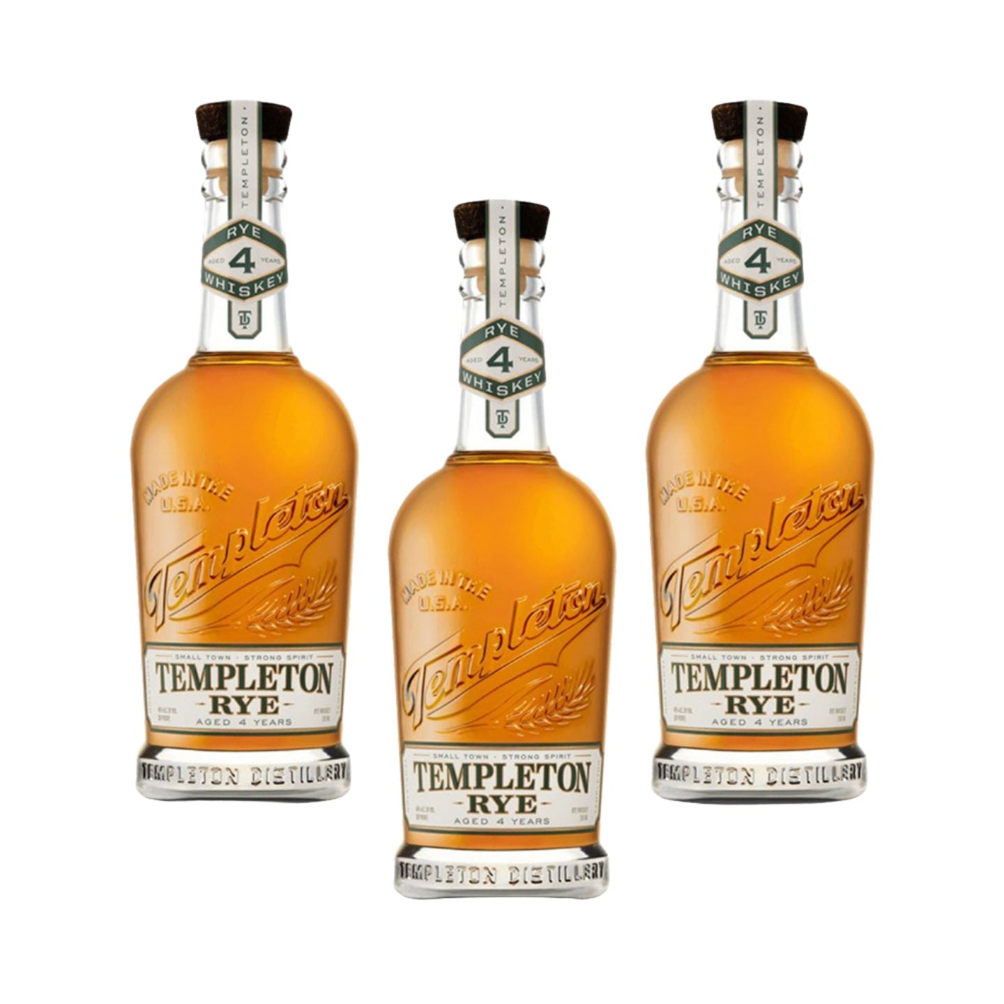 Templeton Rye Aged 4 Years Straight Rye Whiskey