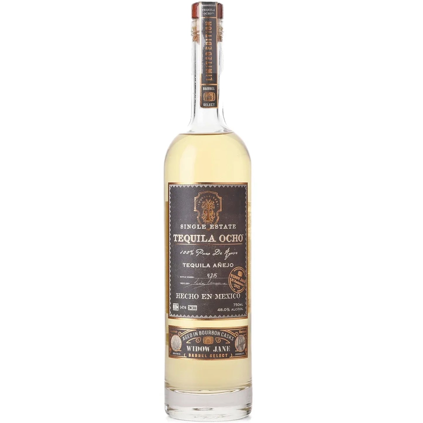 Tequila Ocho Anejo Widow Jane Barrel Select
