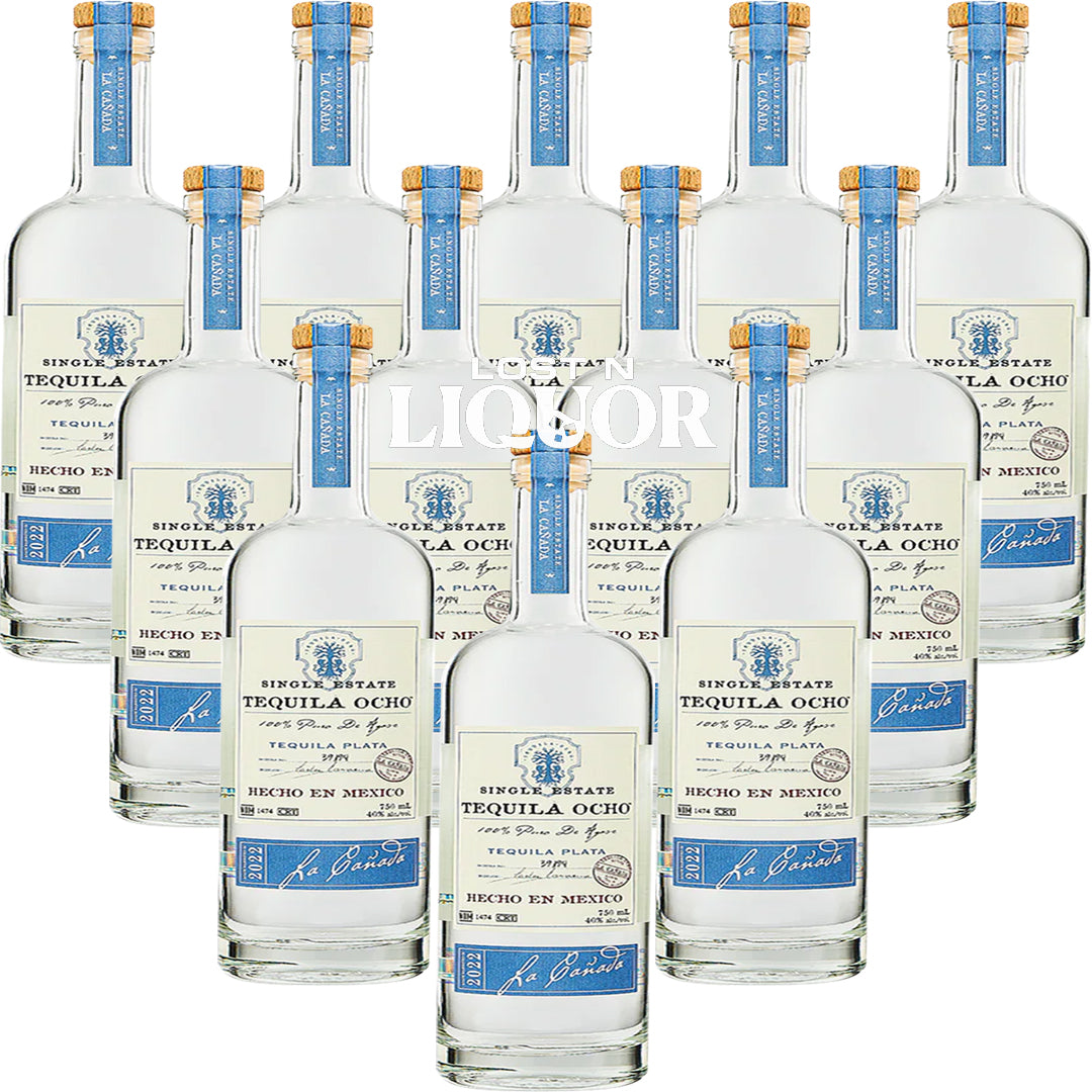 Tequila Ocho Plata Tequila – Lost N Liquor - Online Liquor Store