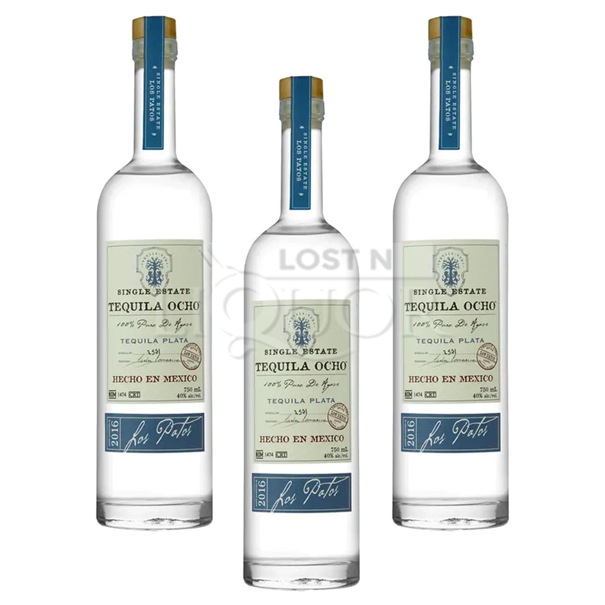 Tequila Ocho Plata Tequila