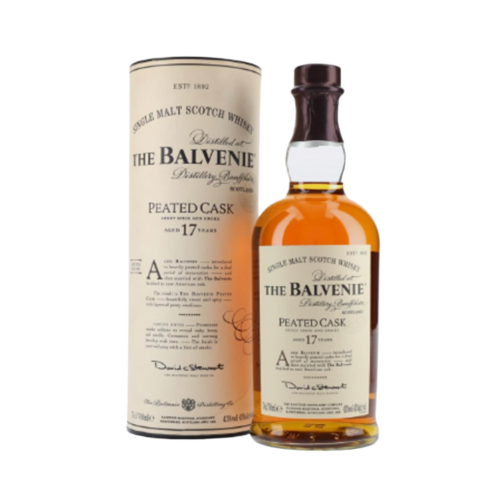 The Balvenie 17 Year Old Peated Cask Scotch Whisky LostNLiquor