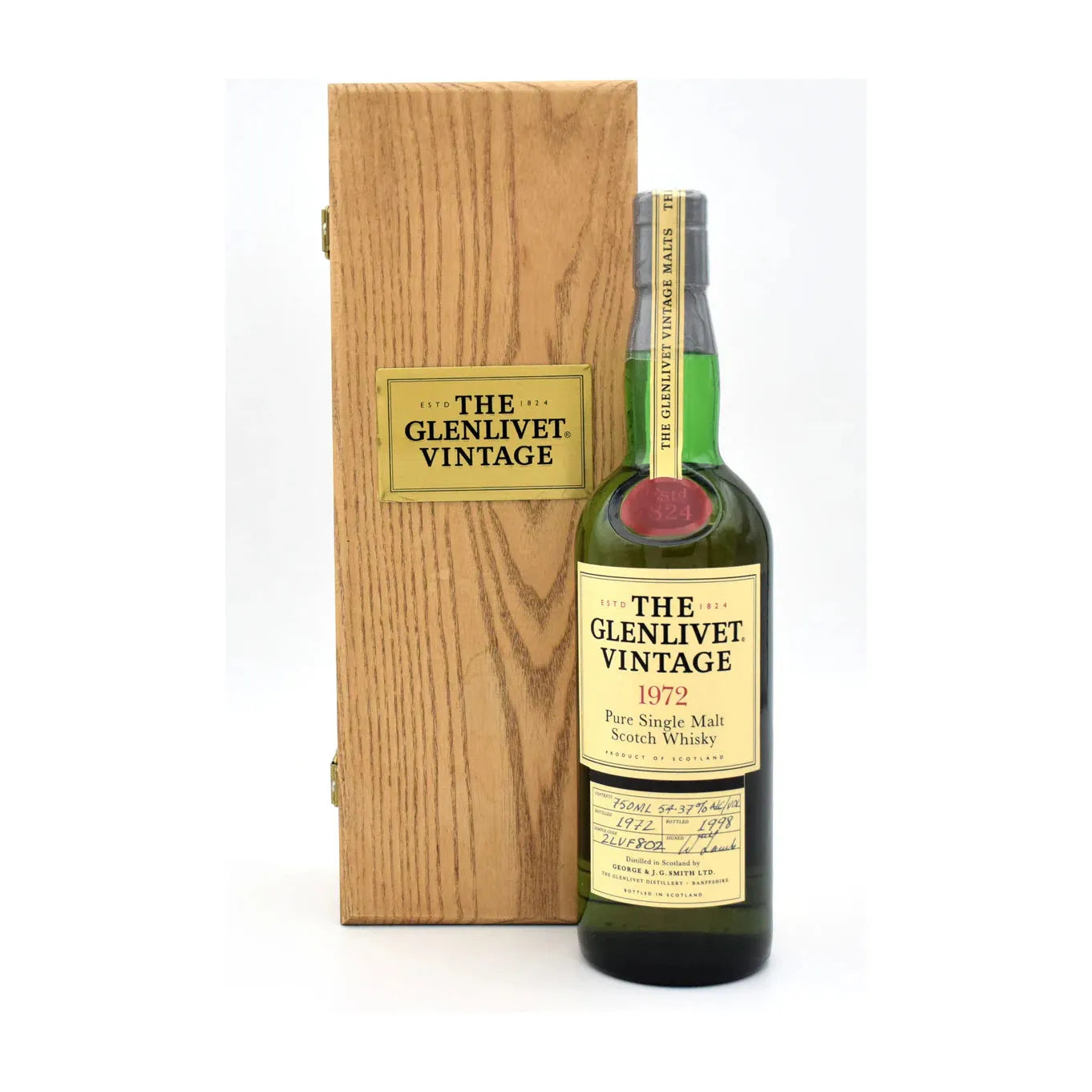 The Glenlivet Vintage Single Malt Scotch Whisky LostNLiquor