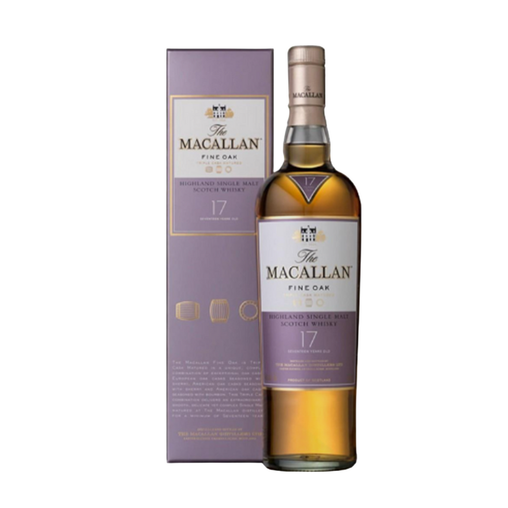 The Macallan Fine Oak 17 Year Old Single Malt Scotch Whisky LostNLiquor