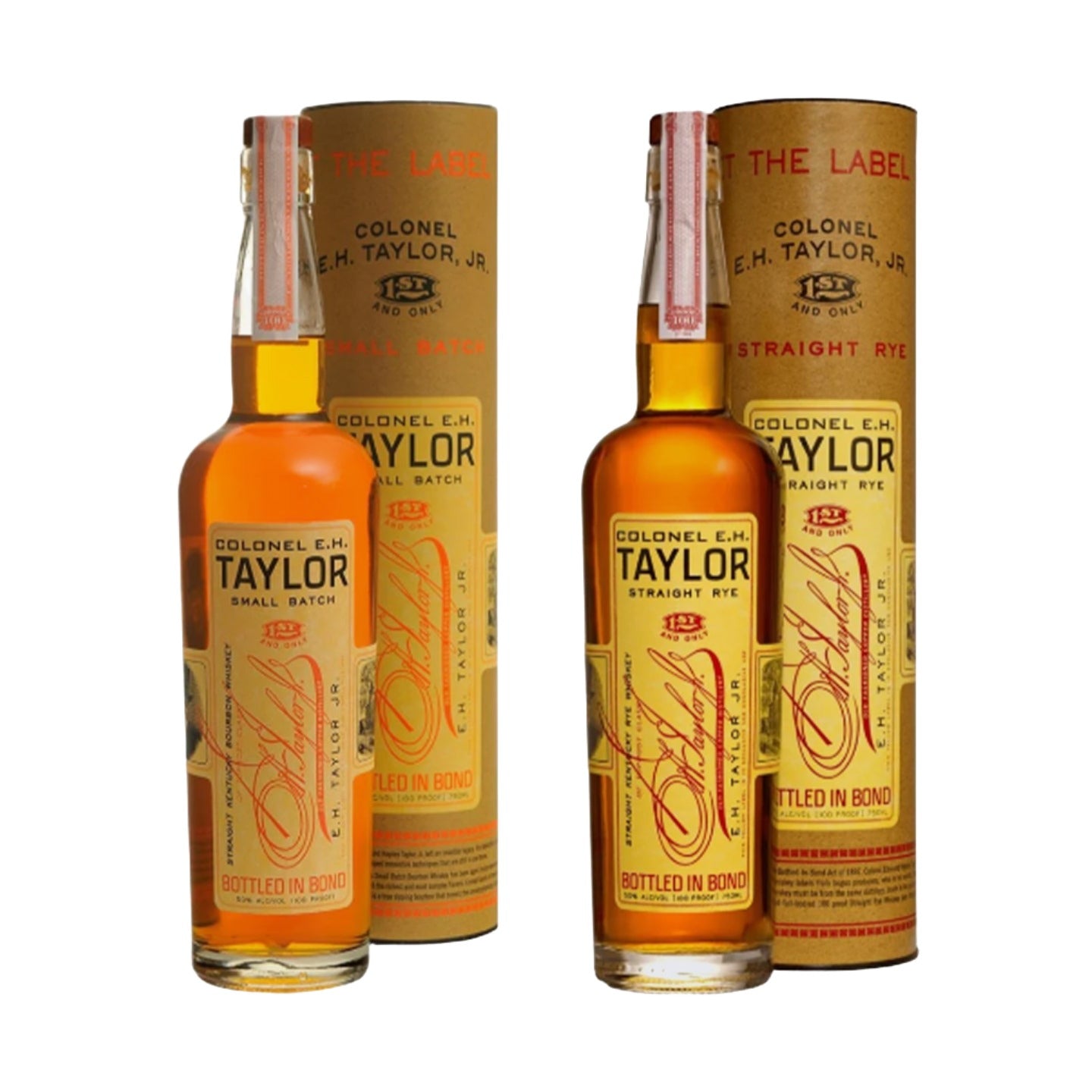 The Ultimate E.H Taylor Small Batch & Straight Rye Bourbon Duo LostNLiquor