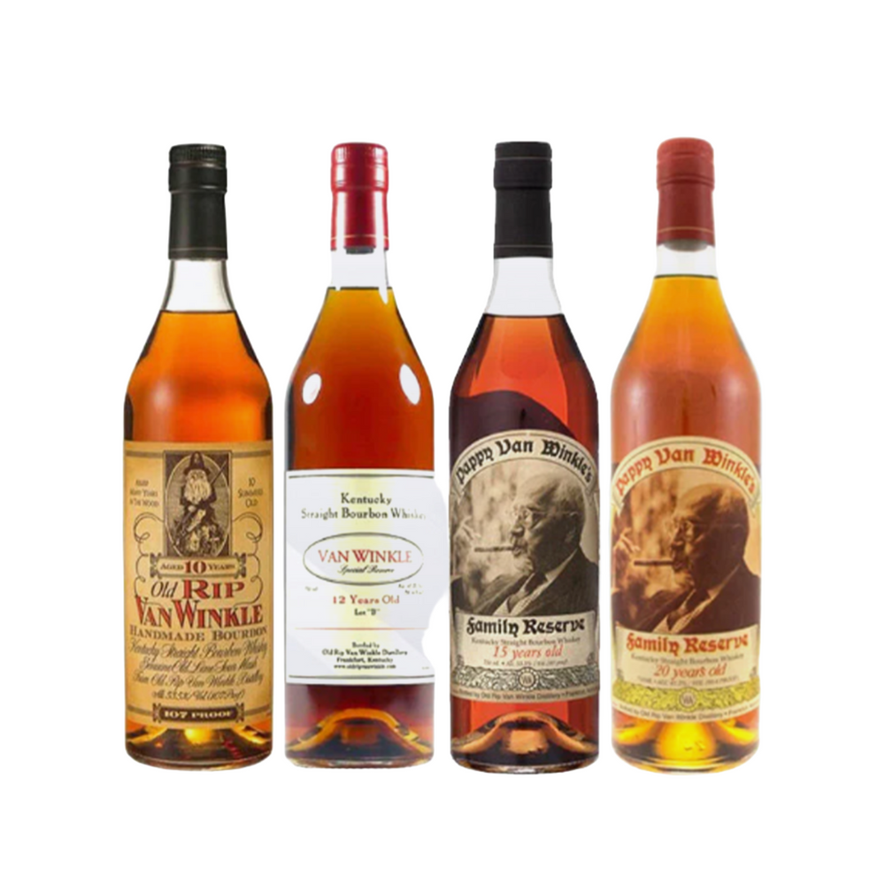 The Ultimate Pappy Van Winkle 10, 12, 15, & 20 Year Bourbon Bundle LostNLiquor