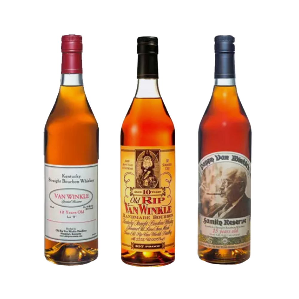 The Ultimate Pappy Van Winkle 10 Year & 12 Year Lot B & 15 Year Bourbo