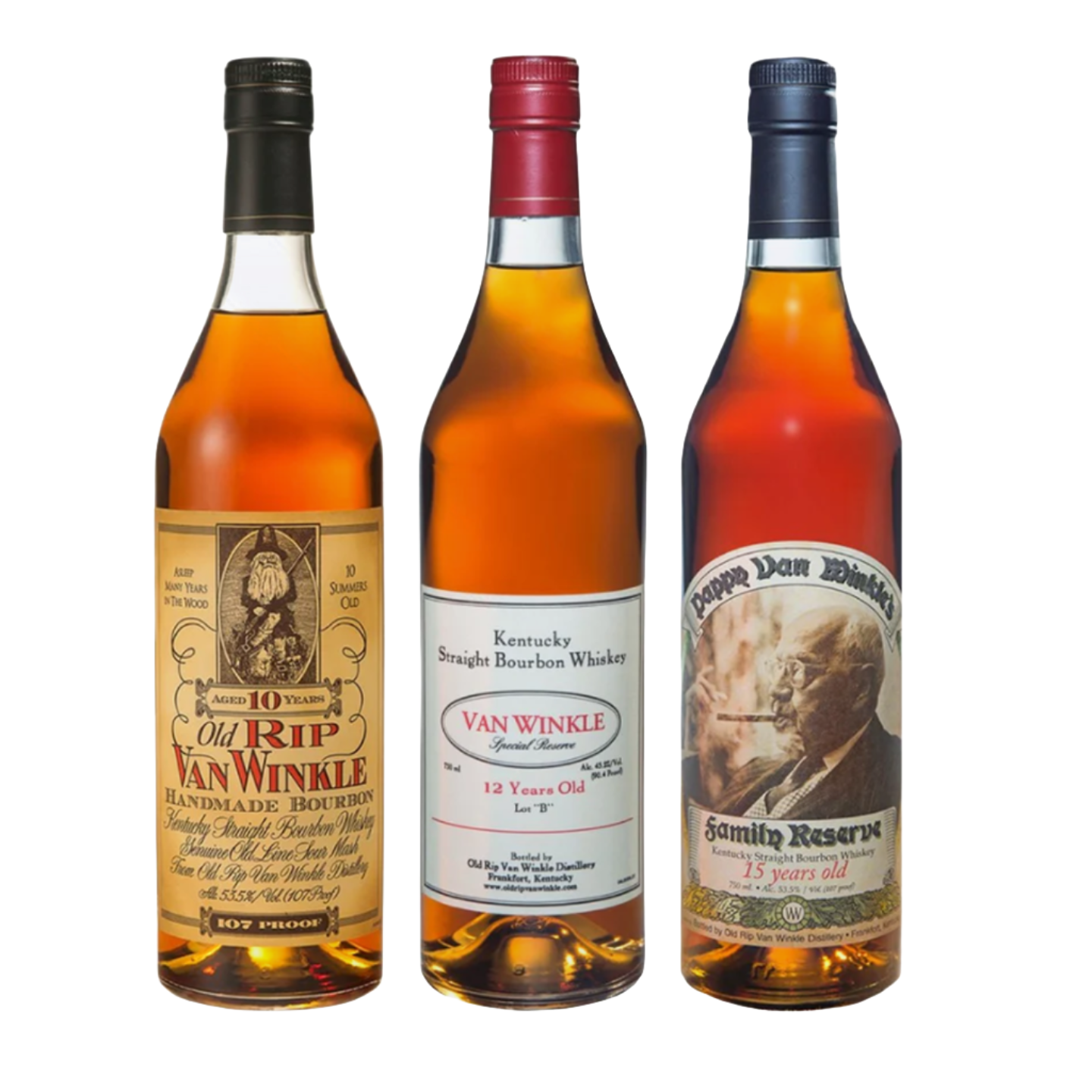 The Ultimate Pappy Van Winkle 12 Year & 15 Year Bourbon Duo LostNLiquor