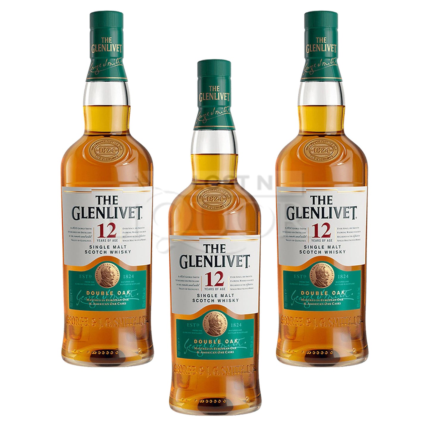 The Glenlivet 12 Year Double Oak Single Malt Scotch Whisky