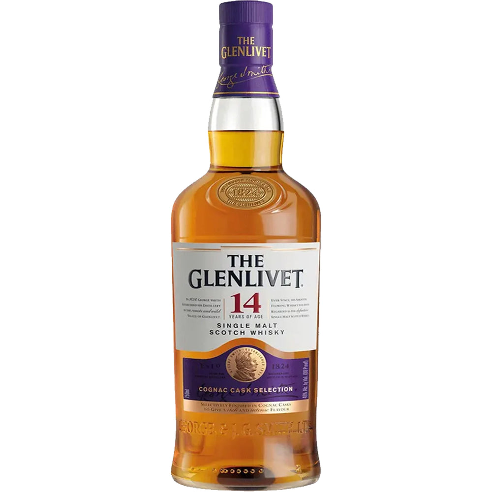 The Glenlivet 14 Year Cognac Cask Selection Single Malt Scotch Whisky_LostNLiquor.com