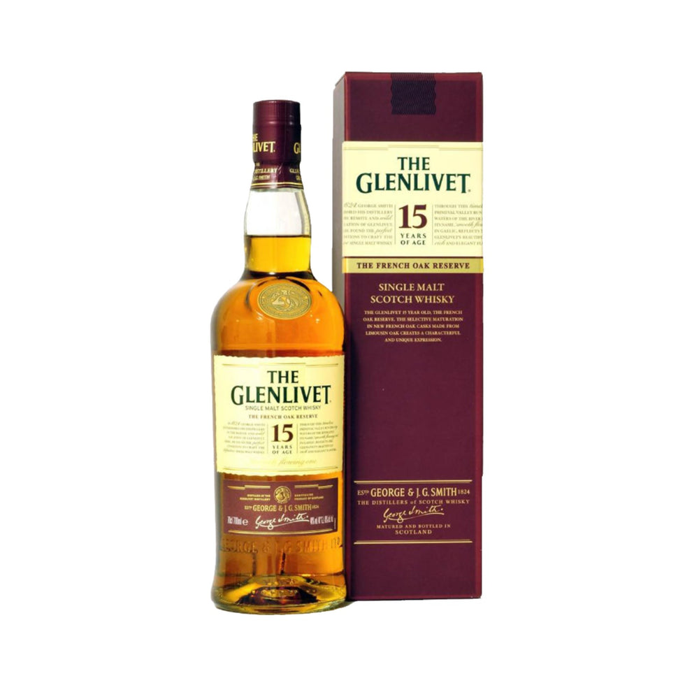 The Glenlivet 15 Year French Oak Reserve Single Malt Scotch Whisky