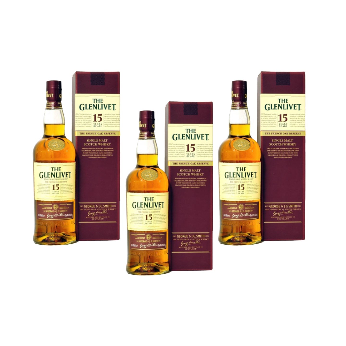 The Glenlivet 15 Year French Oak Reserve Single Malt Scotch Whisky