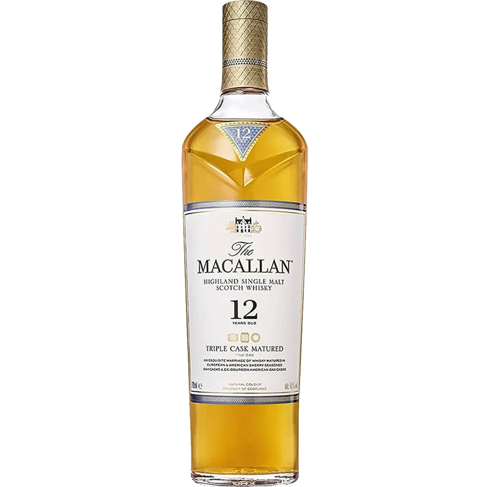 The Macallan 12 Year Old Triple Cask Matured Single Malt Scotch Whisky_LostNLiquor.com