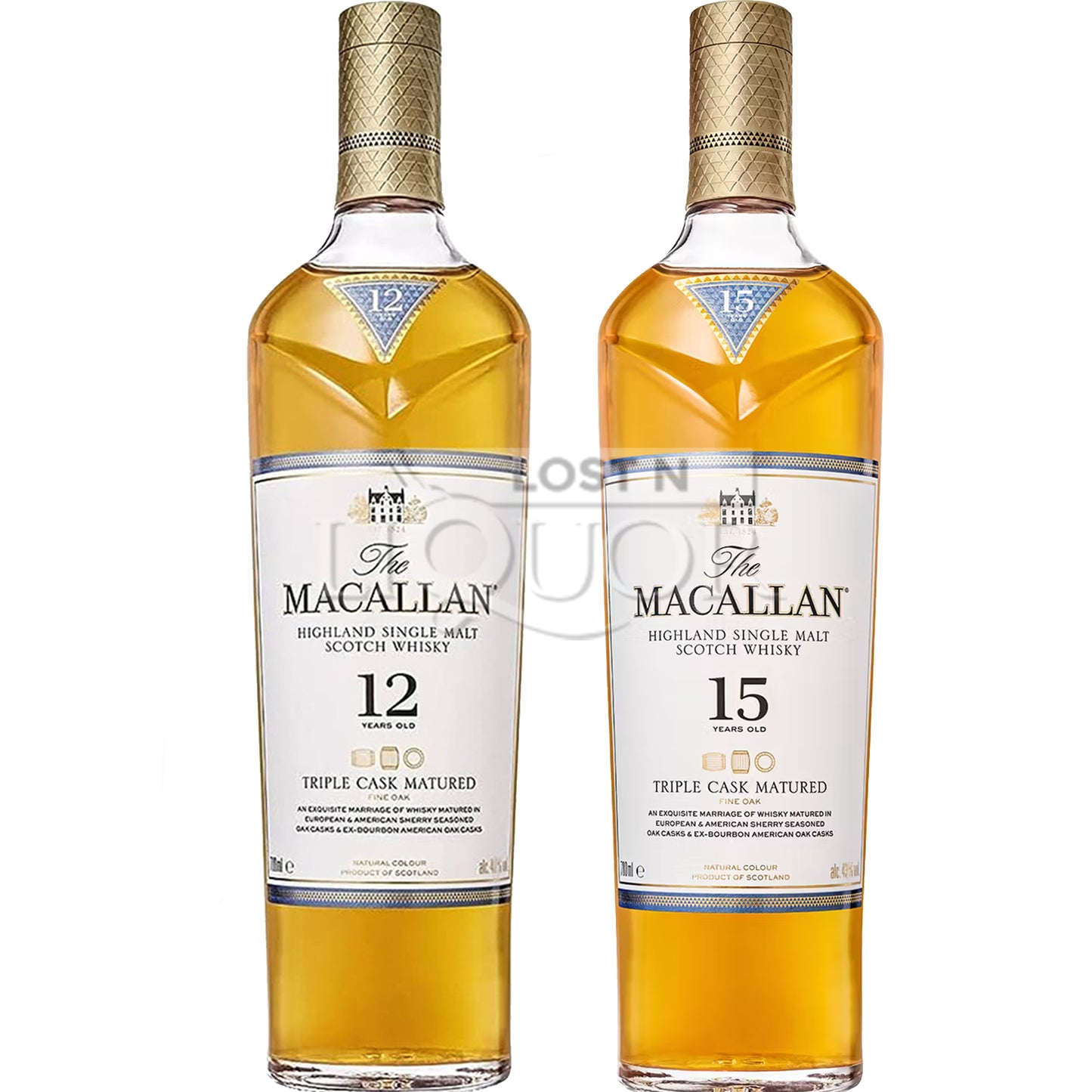 The Macallan 12 Year and 15 Year Triple Cask Matured Single Malt Scotch Whisky_LostNLiquor.com