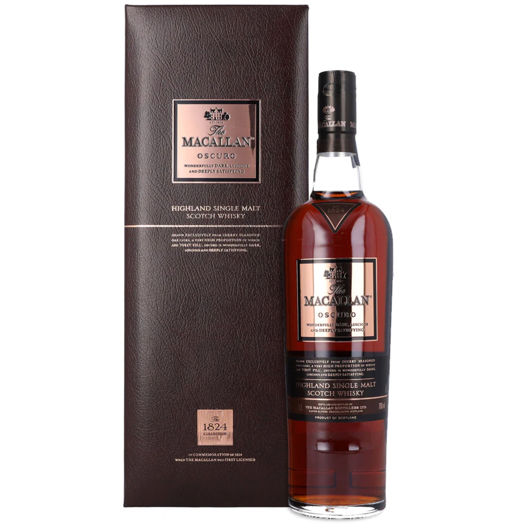 The Macallan 1824 Pre 2015 Collection Oscuro Single Malt Scotch
