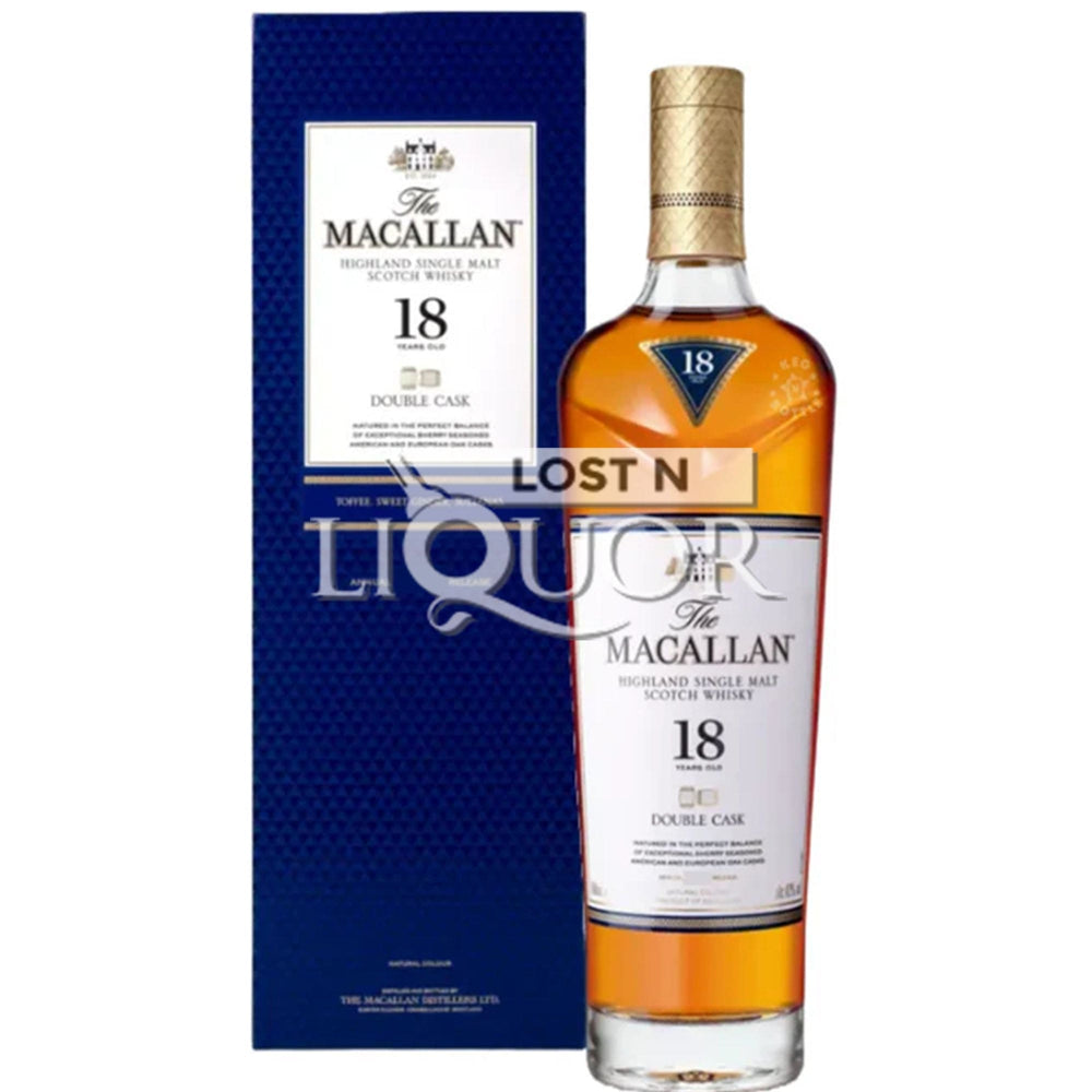 The Macallan 18 Year Sherry Oak Cask Highland Single Malt Scotch Whisky