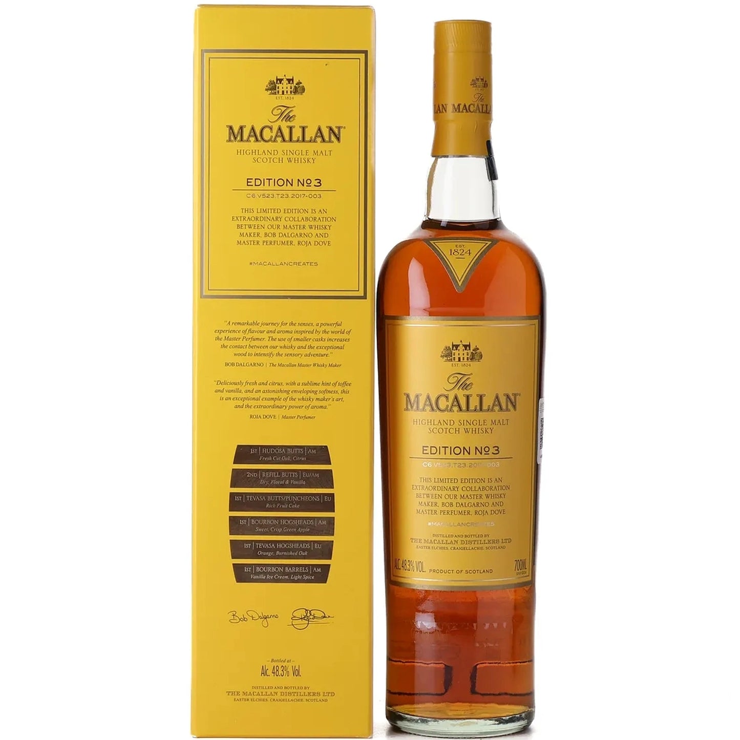 The Macallan Edition 3 Single Malt Scotch Whisky – Lost N The Macallan Edition 3 Single Malt Scotch Whisky – Lost N