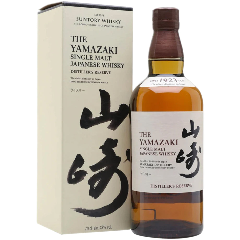 The Yamazaki Single Malt Japanese Whisky Distiller's Reserve 