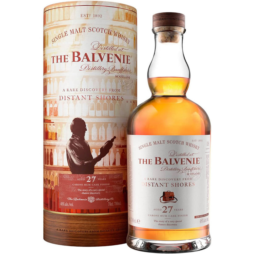 The Balvenie 27 Year Old A Rare Discovery from Distant Shores Scotch Whisky
