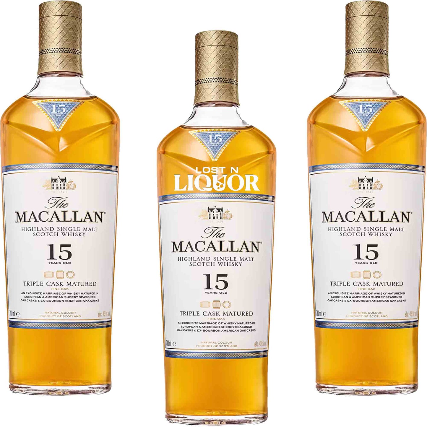 The Macallan 15 Year Old Triple Cask Matured Single Malt Scotch Whisky_LostNLiquor.com