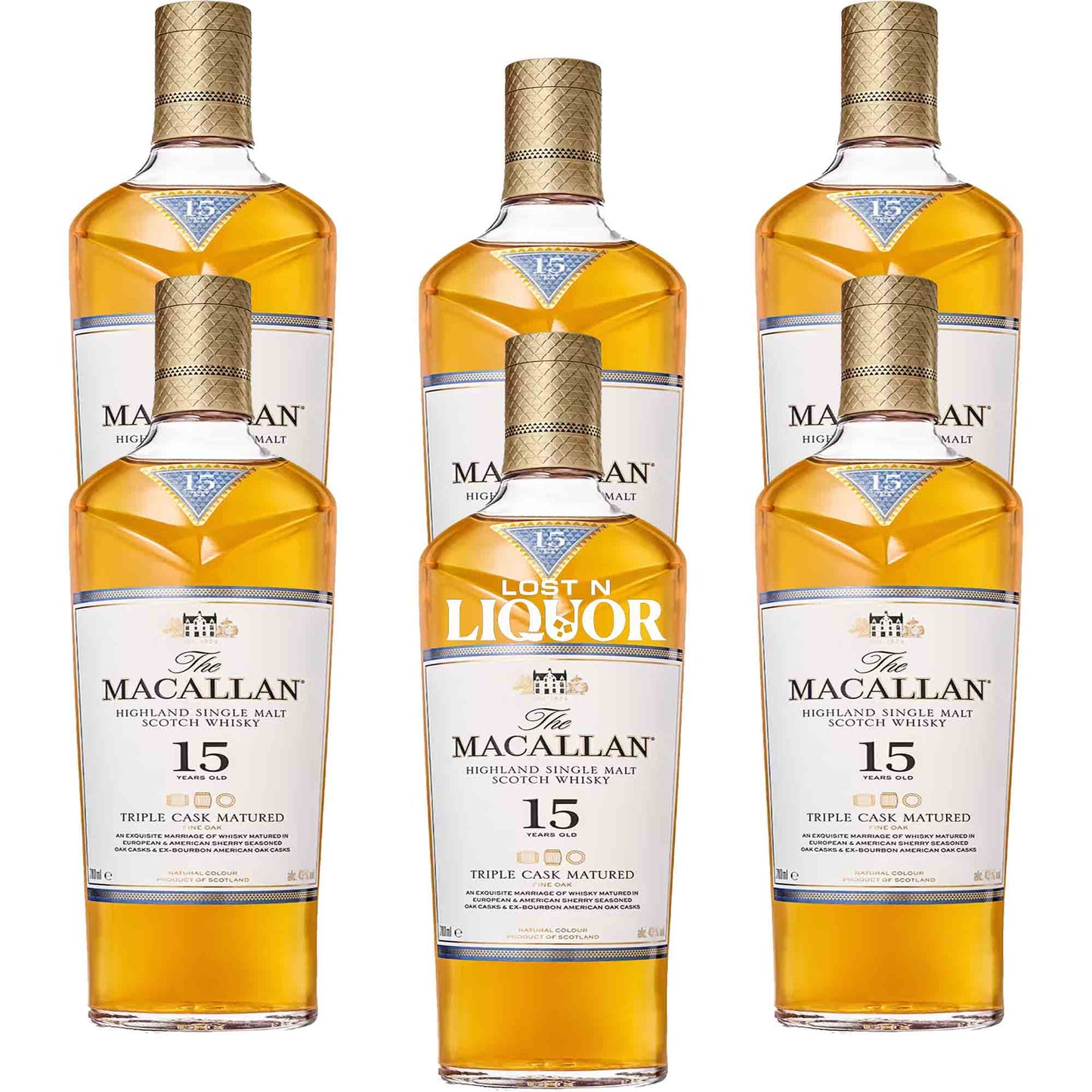 The Macallan 15 Year Old Triple Cask Matured Single Malt Scotch Whisky_LostNLiquor.com