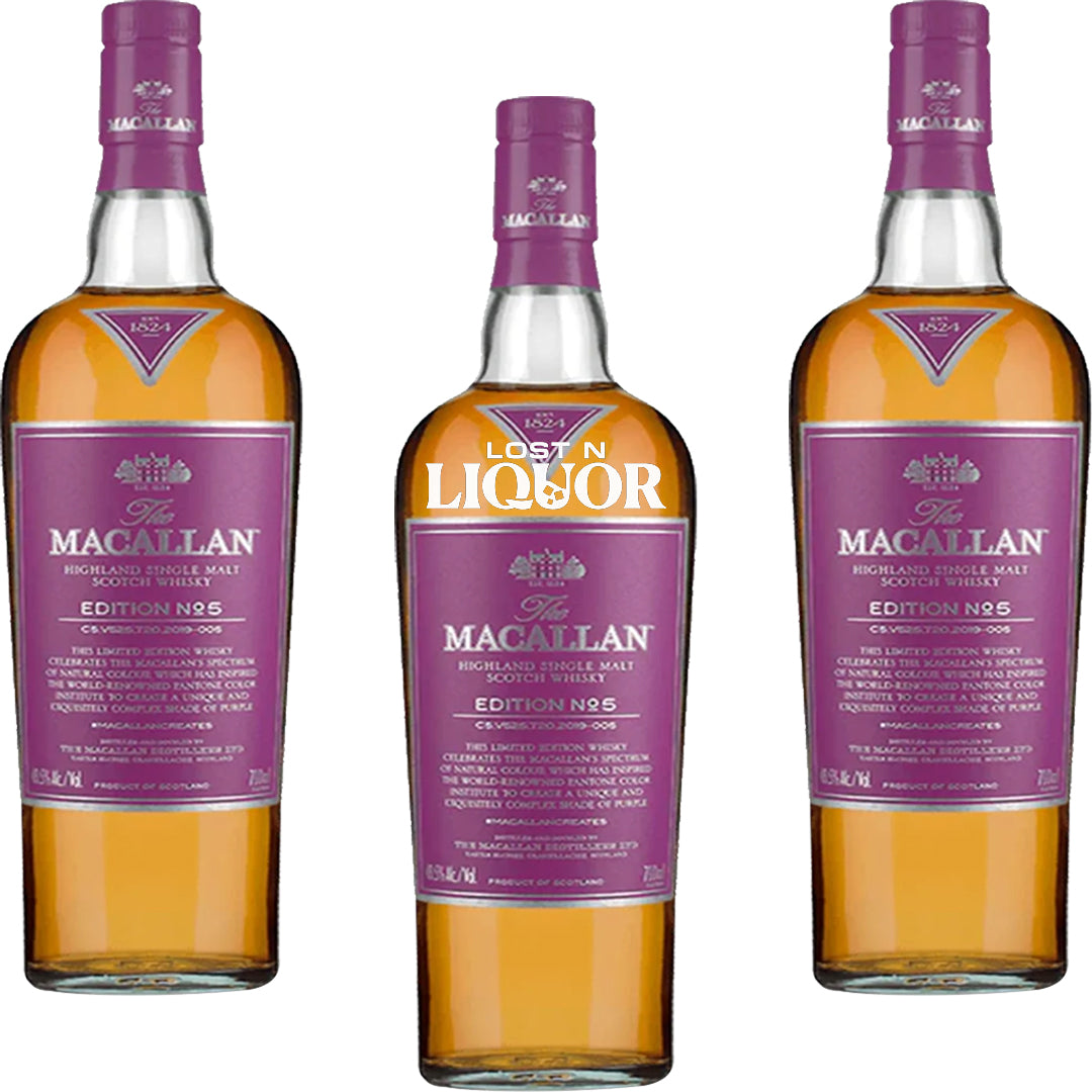The Macallan Edition 5 Single Malt Scotch Whisky – Lost N Liquor