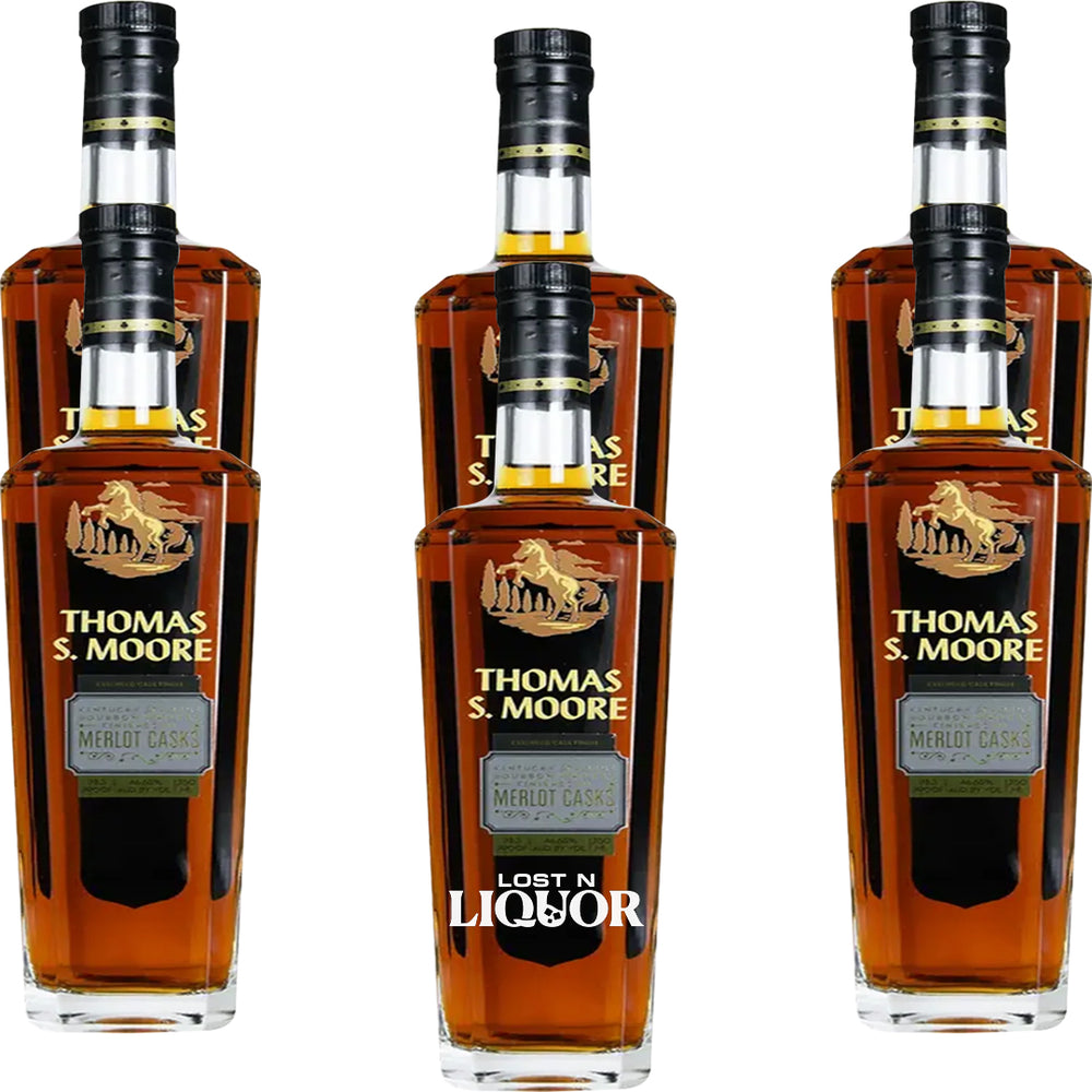 
                      
                        Thomas S. Moore Merlot Casks Kentucky Straight Bourbon Whiskey_LostNLiquor.com
                      
                    