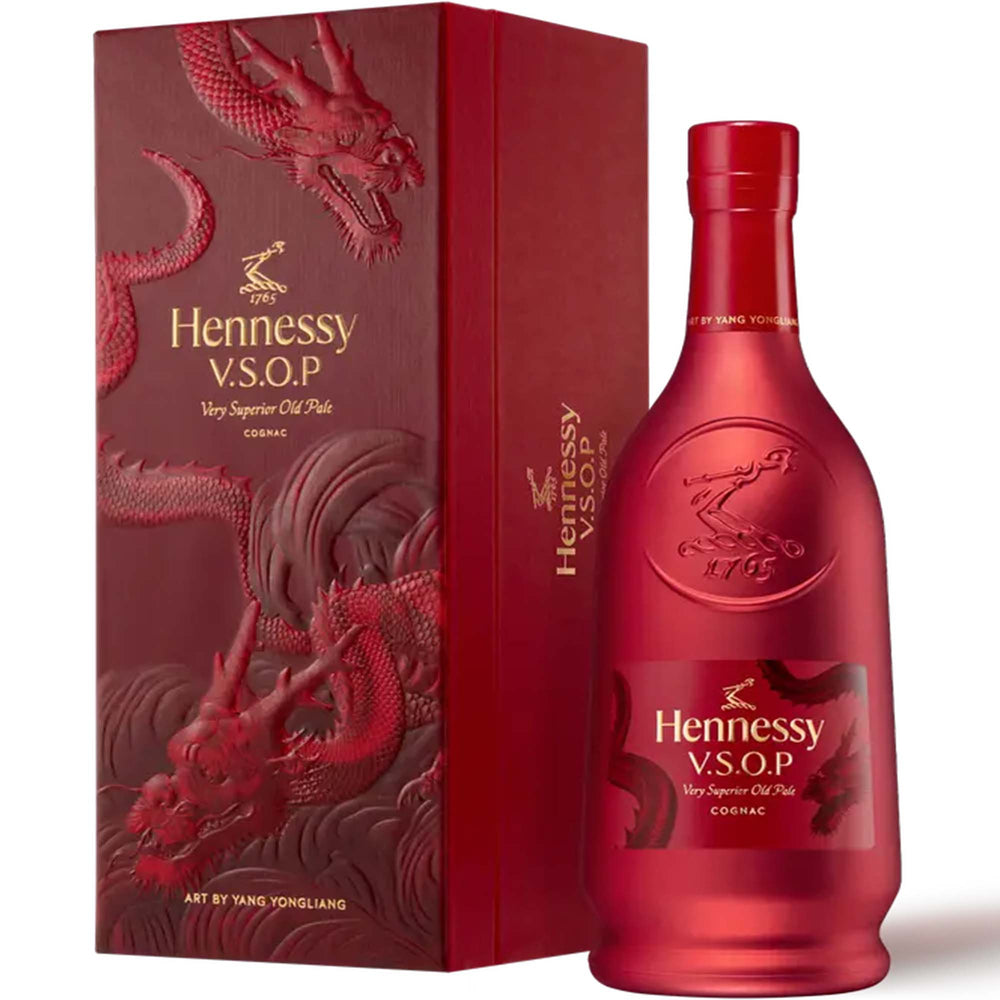 Hennessy V.S.O.P Very Superior Old Pale Cognac Art by Yan Pei-Ming_LostNLiquor.com