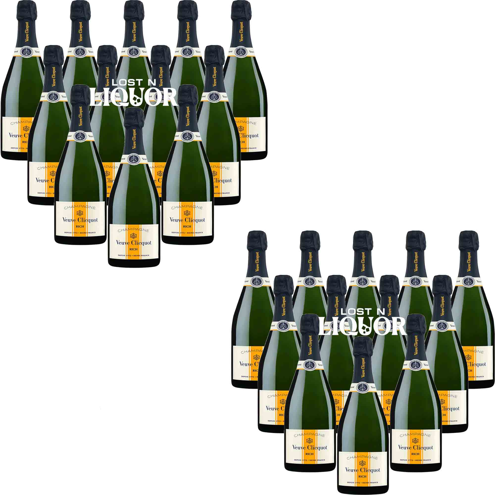 Veuve Clicquot Rich Collection Brut Champagne – Lost N Liquor