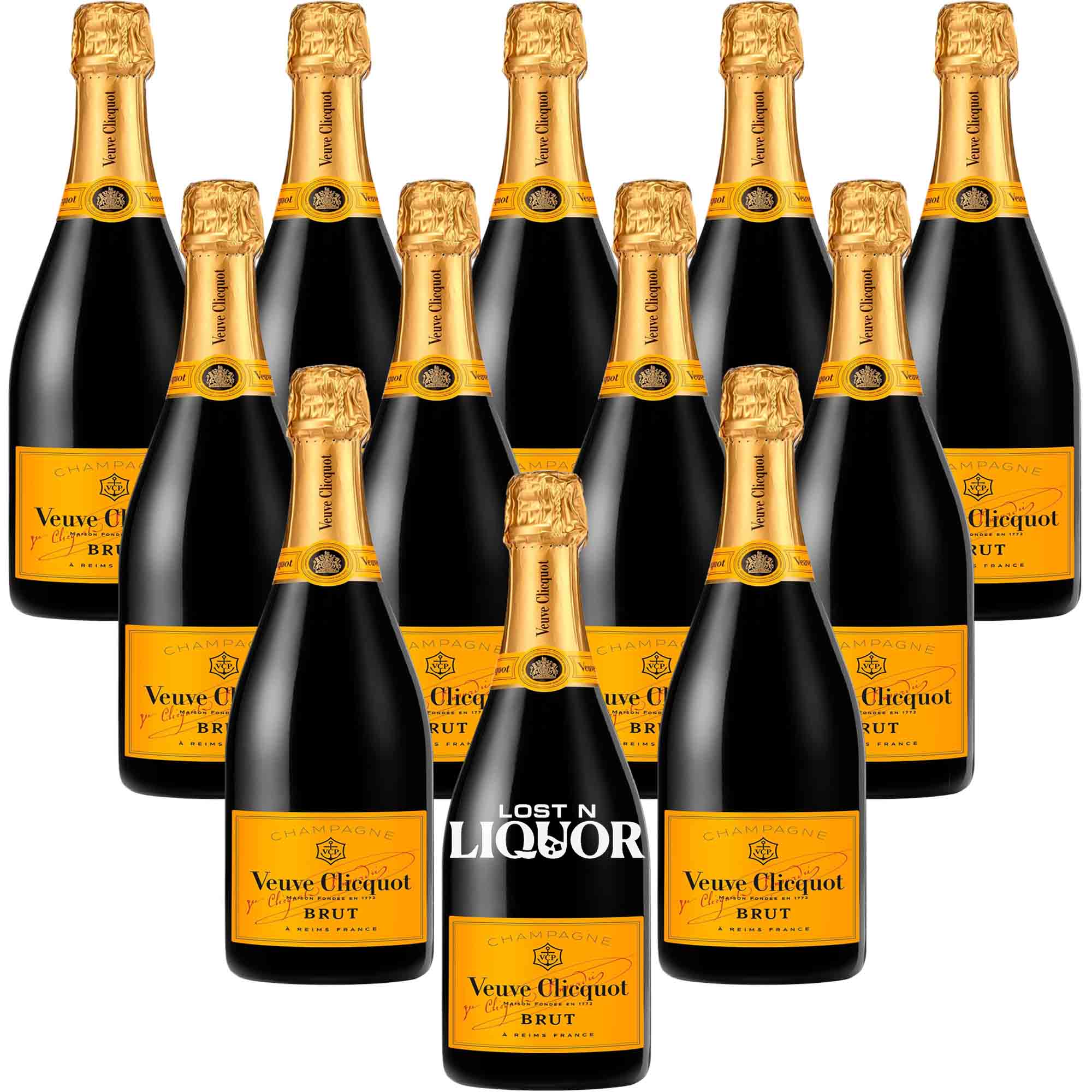 Veuve Clicquot Brut Champagne – Lost N Liquor - Online Liquor Store