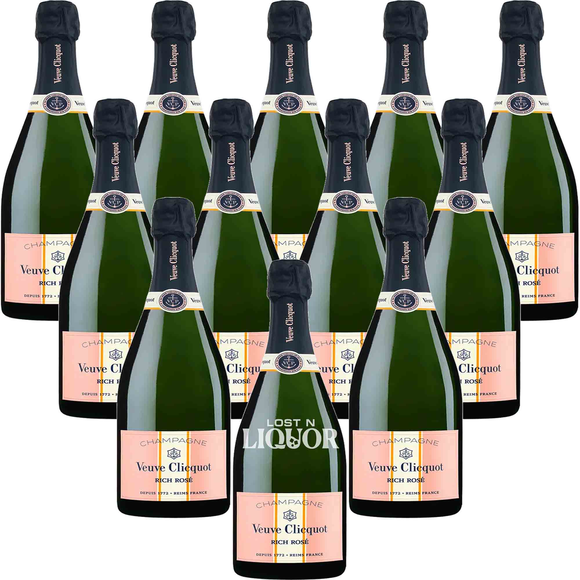 Clicquot & Moët & Rose 375ml 3本 ＊ VeuveClicquotRoseNV700x700_1.