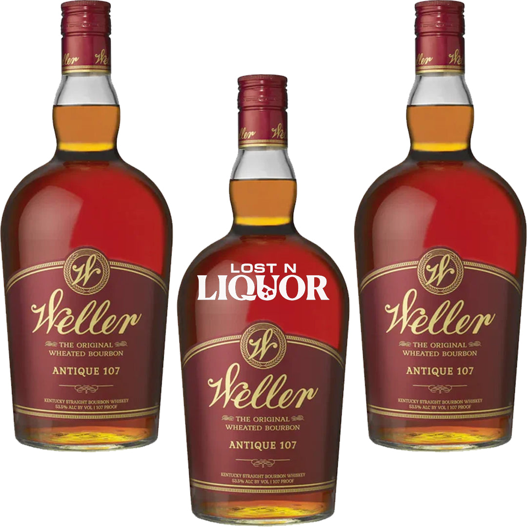 W. L. Weller Old Weller Antique 107 Bourbon Whiskey_LostNLiquor.com