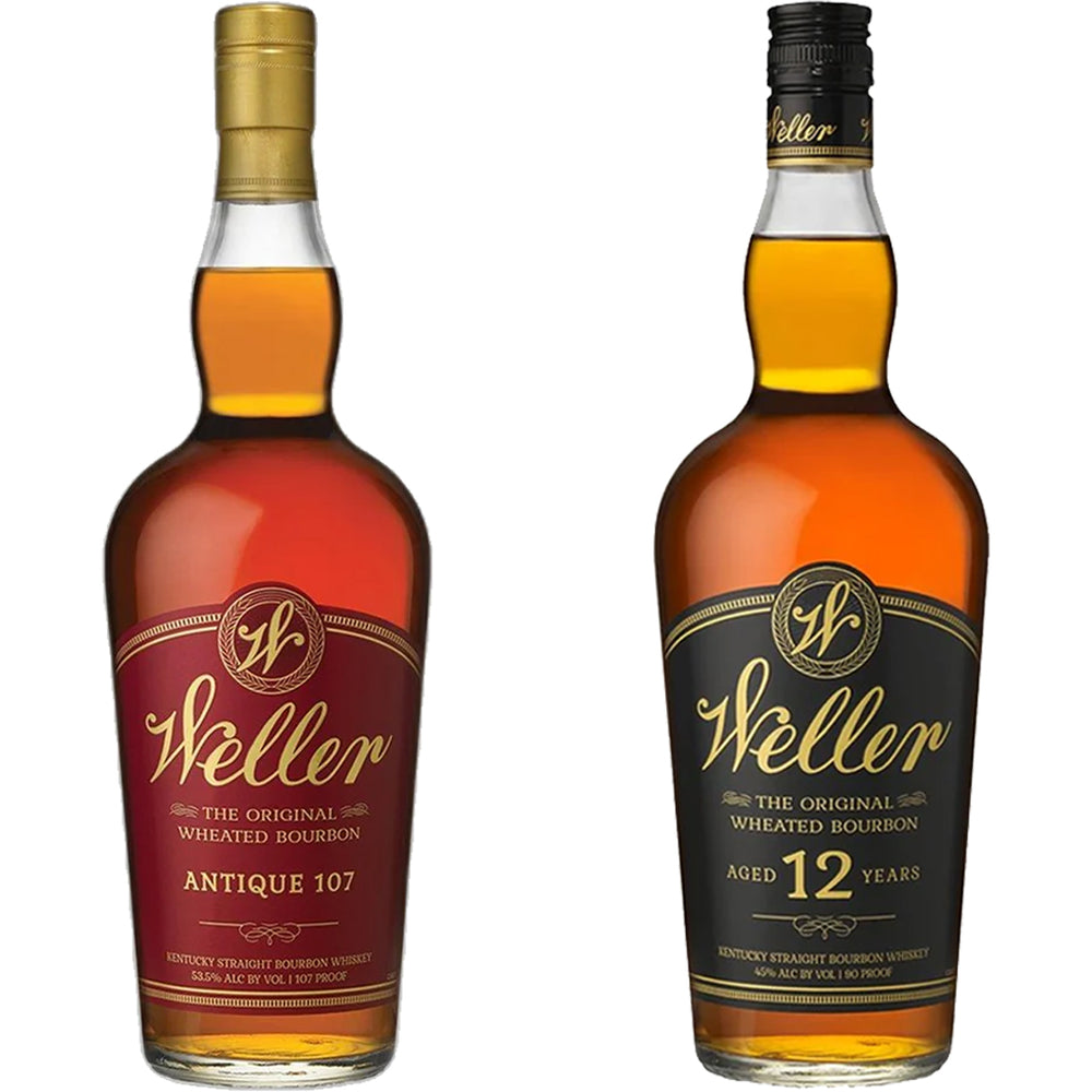 W.L Weller 12 Year Old Bourbon & Antique 107 Bundle_LostNLiquor.com