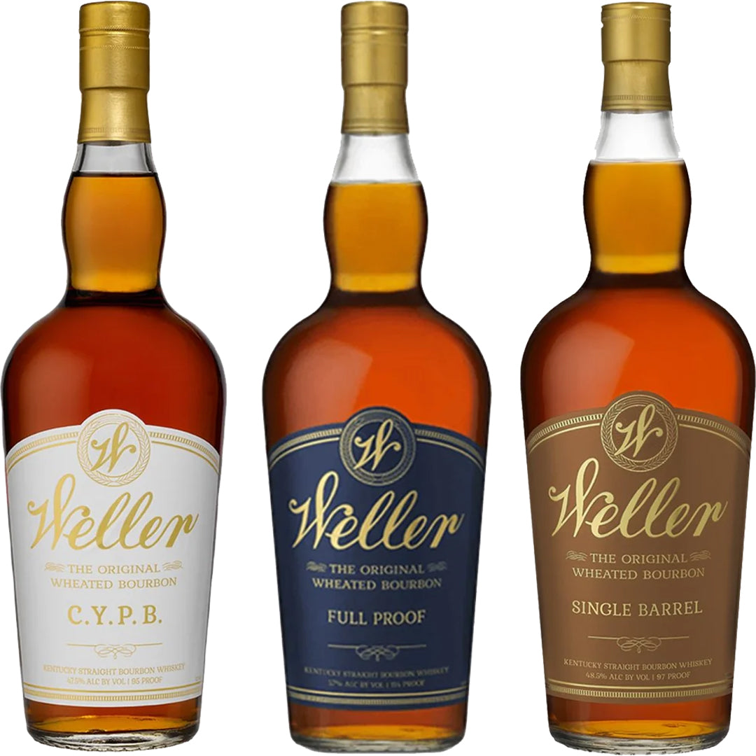 W.L Weller Full Proof, Single Barrel, & C.Y.P.B Bourbon Bundle_LostNLiquor.com